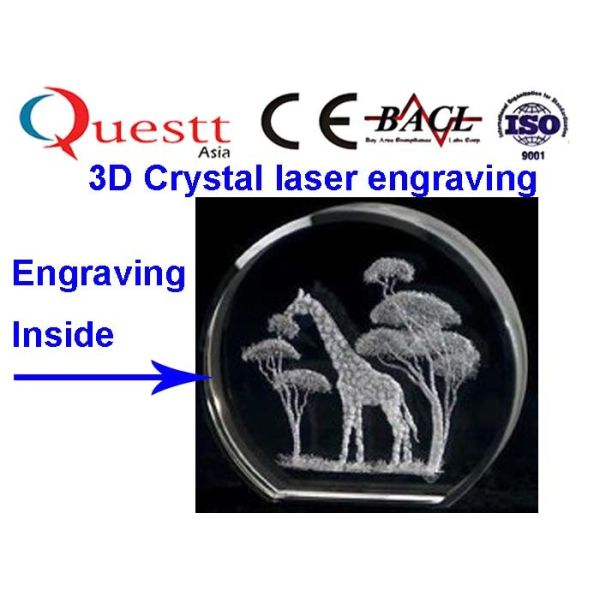 High Precision Mini Laser Engraving Machine , Desktop Engraving Machine With PC Control