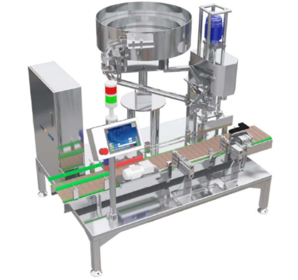 Cheap 1-5L/5-30L Drum Automatic Single Head Bottle Ropp Capping Machine Capper 600BPH for sale