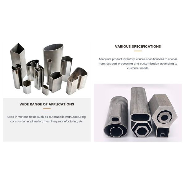 Floor Price Various Types Support Customization External Special-Shaped Steel Pipe