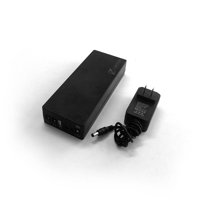 Mini UPS Output 12v 2a Portable Mini UPS Internet 5200mah Power Supply for wifi router