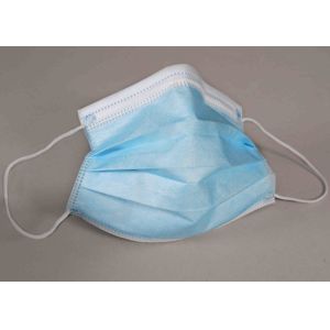 Best High Breathability Surgeon Face Mask , Disposable Hospital Masks Foldable wholesale