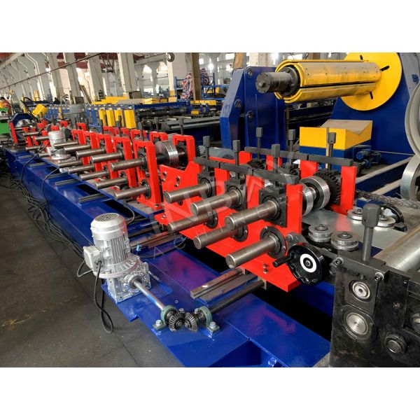 Galvanized Steel C Channel Forming Machine 1.5-2mm 15kw