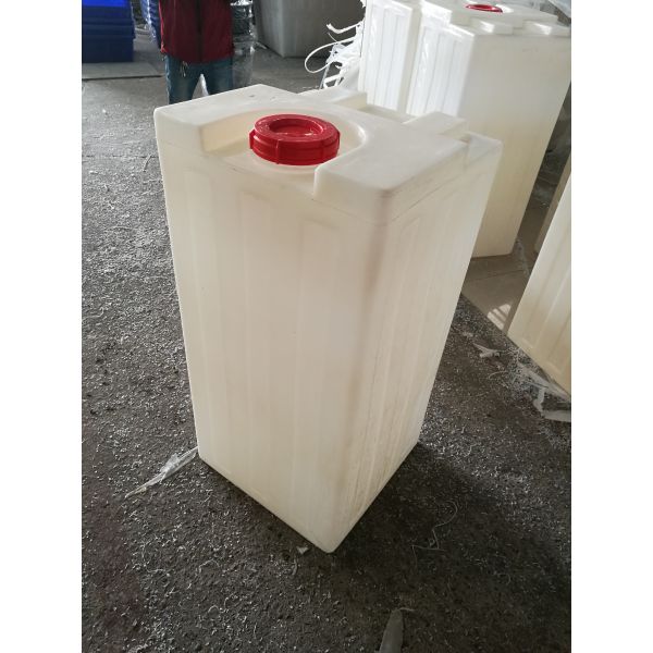 KC 300L Rectangular Poly Chemical Dosing Tank For Washing Machine 555 * 555 * H1140 Mm