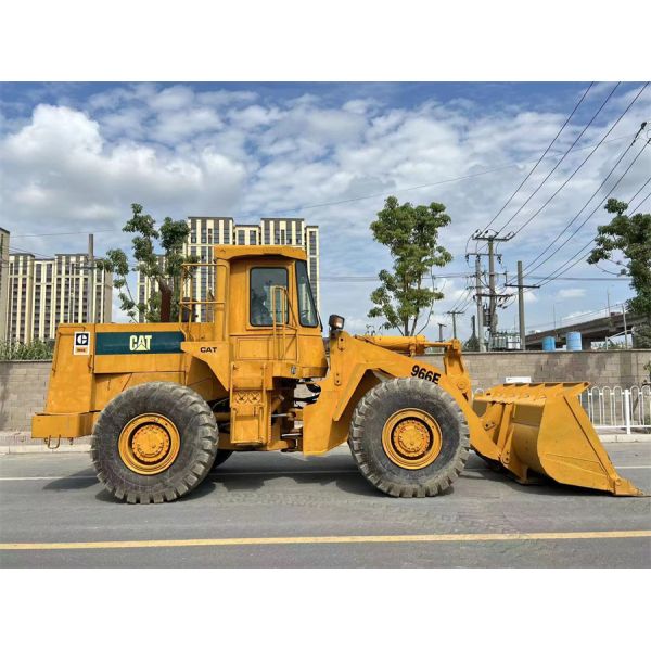 Used Hydraulic Backhoe Loader Caterpillar 966E Wheel Loader