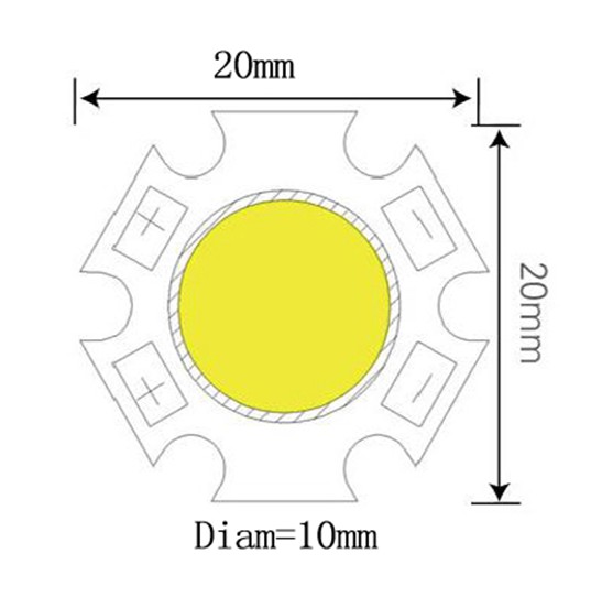 10w COB Led Light Source