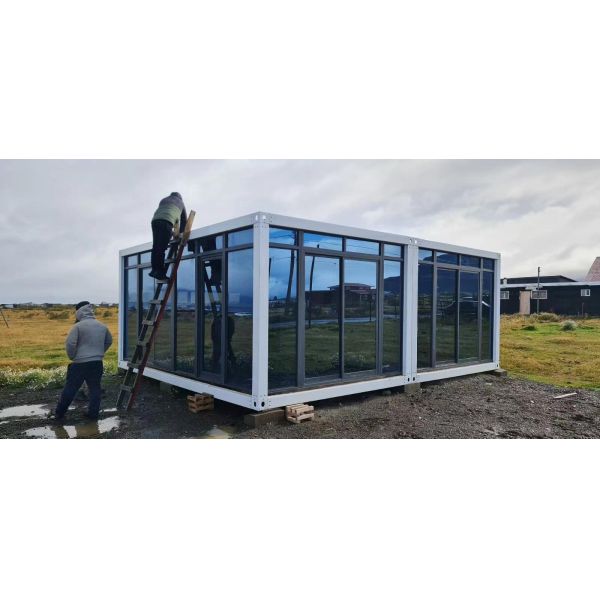 Tiny House Construction Kit Prefabricated Office For Site Movable Site Office Container Worker Dormitory
