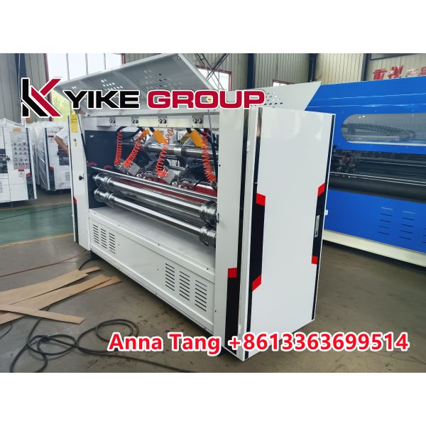 Yk-2000 Electric Adjustable Thin Blade Slitter Scorer Machine For Making Carton Box