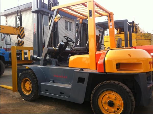 Cheap 7 Tonne Slightly Used Diesel Forklift Trucks TCM FD70 3716h Working Hours for sale
