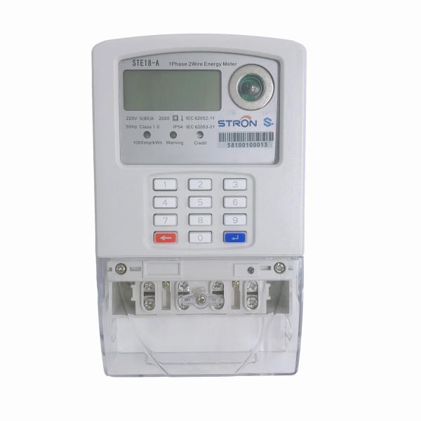 Cheap Mini-Grid/Microgrid STS Standard keypad Prepaid TOU Tariffs Single Phase Energy Meter for sale