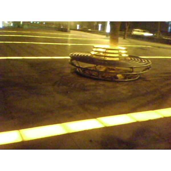 300x300 RGB waterproof square LED garden path brick light