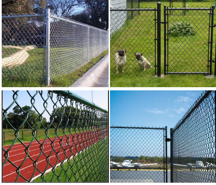 Hot Dipped Chain Wire Fencing Rolls 2.5m Height 9 Gauge