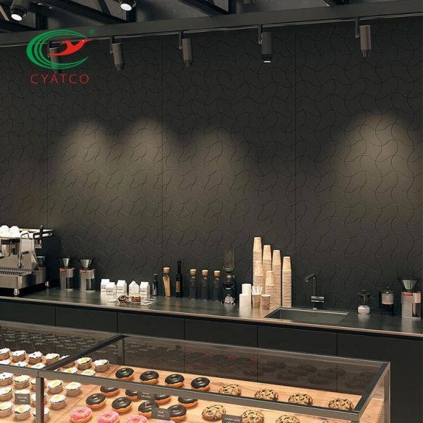 Multiscene Acoustic Felt Wall Panels Flavorless Soundproof Polyester Fiber