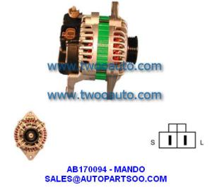 Best AB170094 A2T33991A - MANDO Alternator 12V 80A Alternadores wholesale