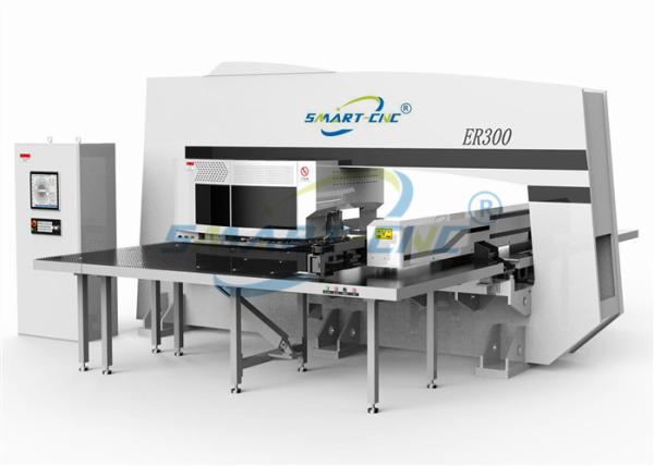 Cheap Speed Adjustable CNC Turret Punching Machine , Industrial Punching Machine for sale