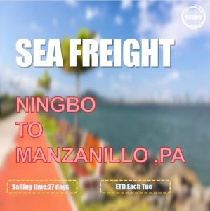 Best DDU DAP International Sea Freight From Ningbo To Manzanillo Panama wholesale