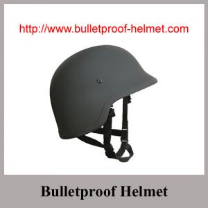 China Wholesale NIJ IIIA 44.MAG Black Bulletproof Helmet with Aramid on sale