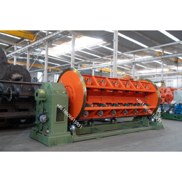 End Shaft Take-up And Traverse Wire Rigid Stranding Machine JLK-500/37B For Easy Handling