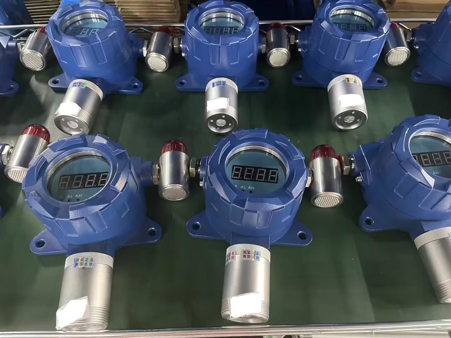 24-Hour Continuous Monitoring Fixed N2 Gas Detector With Remote Control And Alarm Function For The Freezing Area Food Factory