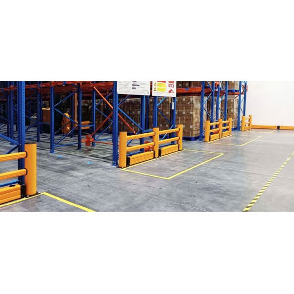 Racking Upright Protectors  Rack End  Protector Guard  Warehouse Safety Bollard