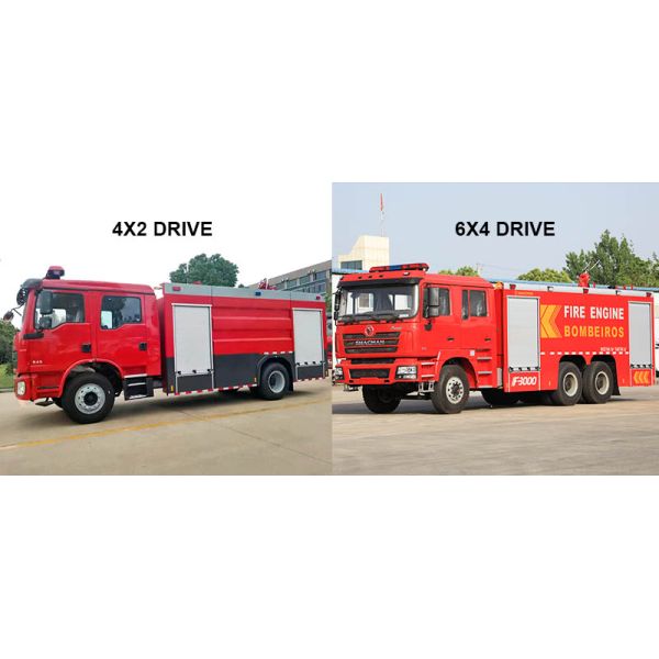 Intelligent Control Small Fire Truck 4x2 Fire Suppression System For Forest Fire Fighting