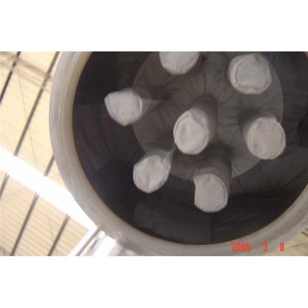 1.5m3/min 6200mm FG Vertical Fluidized Bed Dryer