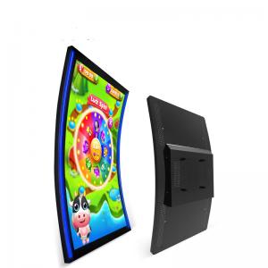 Best 32 Inch Curved Touch Capacitive Screen UHD 1920x1080 For Gaming Industry wholesale