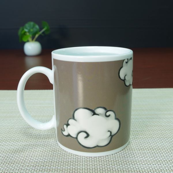 Porcelain Color Changing Cup / ceramic Temperature Color Changing Cups