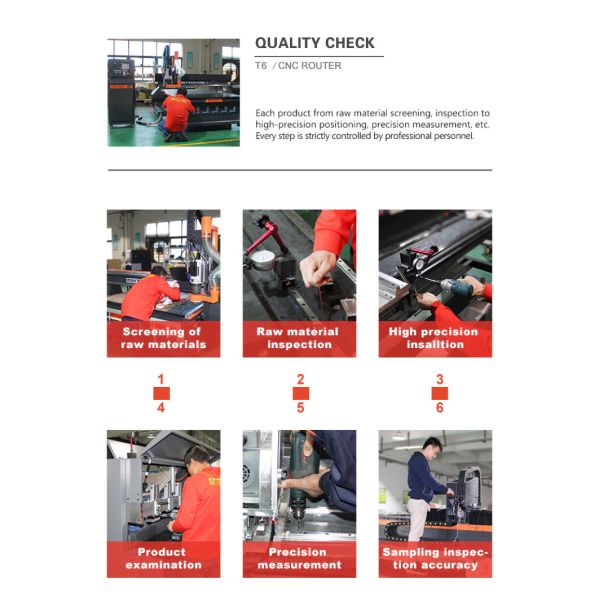 1325 Atc Woodworking Machinery CNC Router Machine for acrylic (T6)