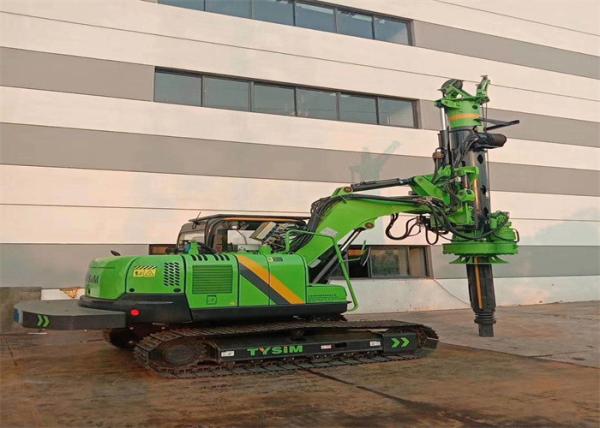 Cheap 50kNm 34.3mpa  Pile Driver Attachment Civil Construction Equipments Mesin Bor Sumur Hidrolik for sale