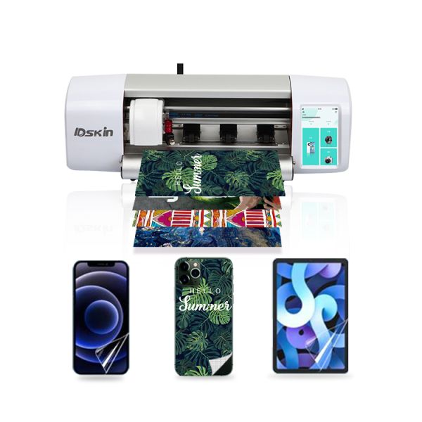 Clear UV Glass PVC Vinyl Sticker Plotter Machine System