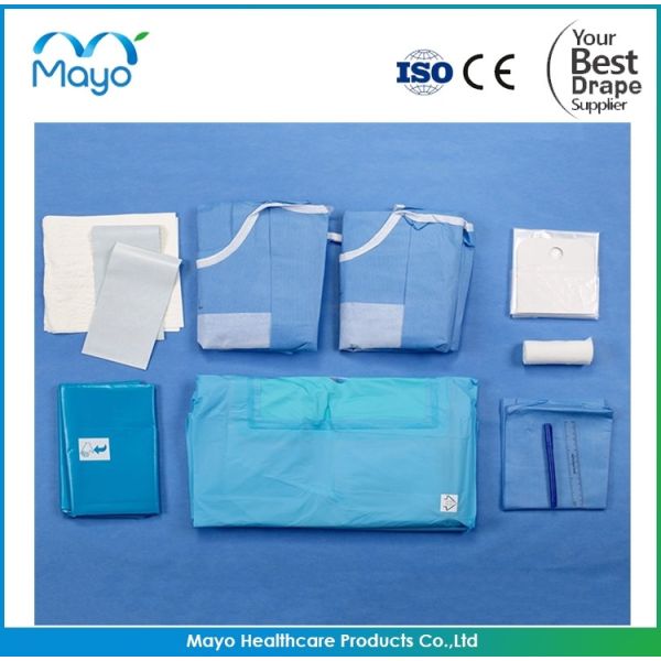 Factory Disposable Sterile Surgical Knee Arthroscopy Drape Pack