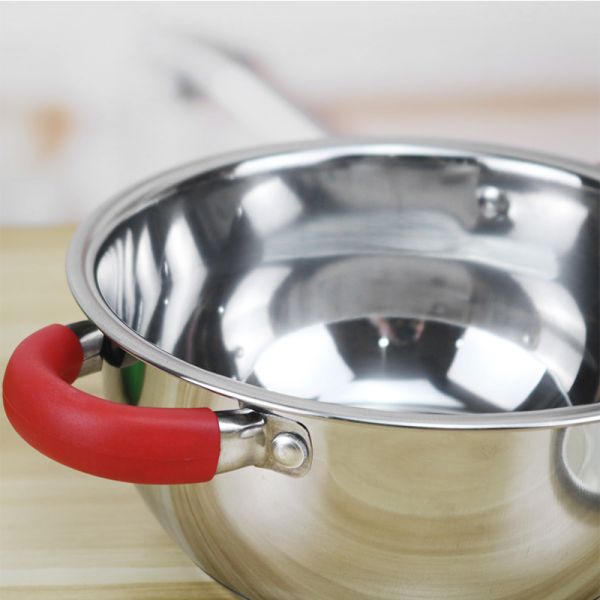 Kitchenware cooking set 15pcs stainless steel cookware set with tools