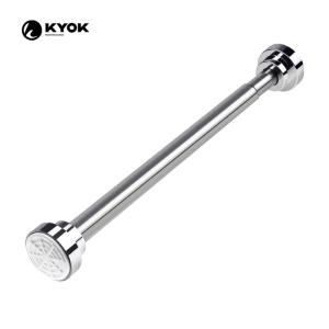Multicolor Shower Curtain Rod  28mm Diameter Plating Treatment