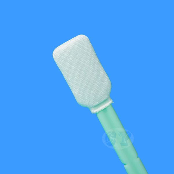 Green Rod Cleaning Validation Swab Wipeable Sterilized Cotton Swabs
