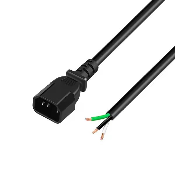 Gold Supplier Quality-Assured IEC C13 Female End Cord C14 Male End Extension Cord