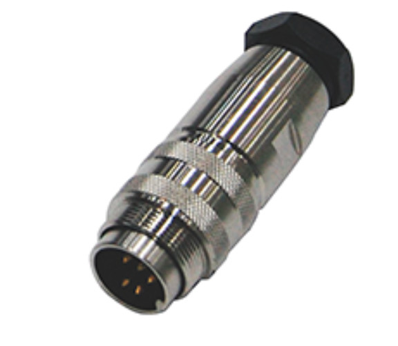 circular ip67 Anti Vibration Locking Screw Design M16 8pin Metal Sensor AISG Connector