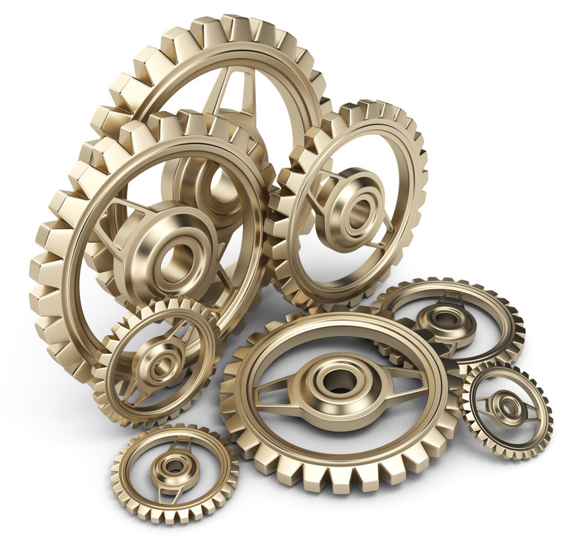 Custom CNC Machining Parts Centre Steel Pinion Spur Gear For Motorcycles