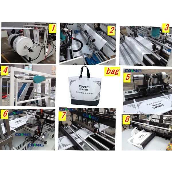 Full Automatic Ultrasonic Non Woven Bag Making Machine