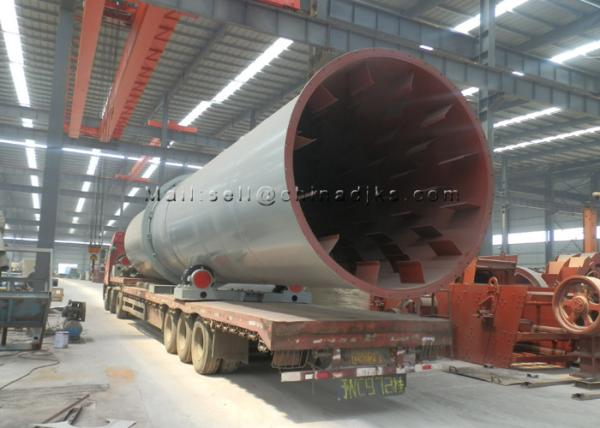 Cheap 3% Gradient Gypsum Dryer 5.5KW Phosphogypsum Rotary Drying Machine for sale