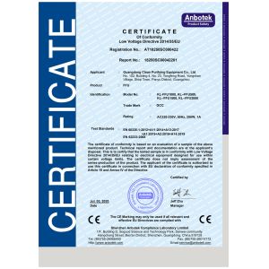 Guangzhou Cleanroom Construction Co., Ltd. Certifications