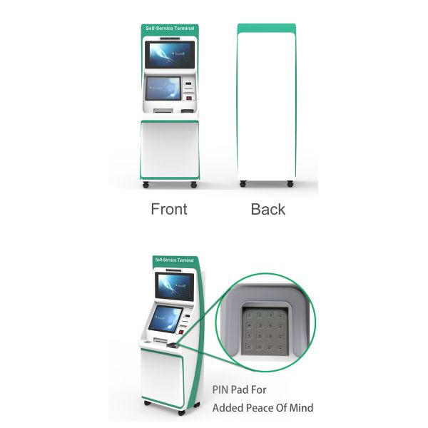 All In One Report Printing Machine Interactive Touch Screen Kiosk