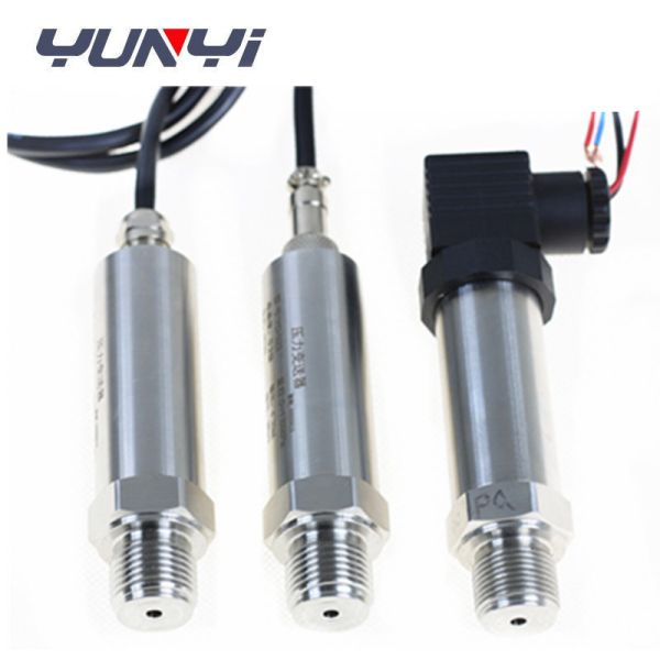 YD31 Hydraulic Diffused Silicon Air Water Pipe Flow Pressure Sensor Transmitter 12 To 30VDC 316L Stainless Steel