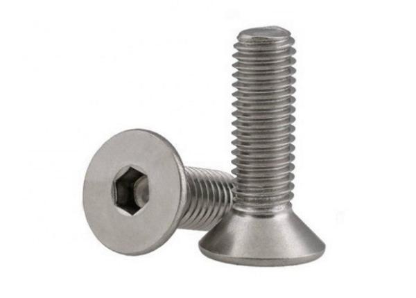 Cheap Fully Threaded Hexagon Socket Countersunk Head Cap Screws For Mechanical Machine for sale