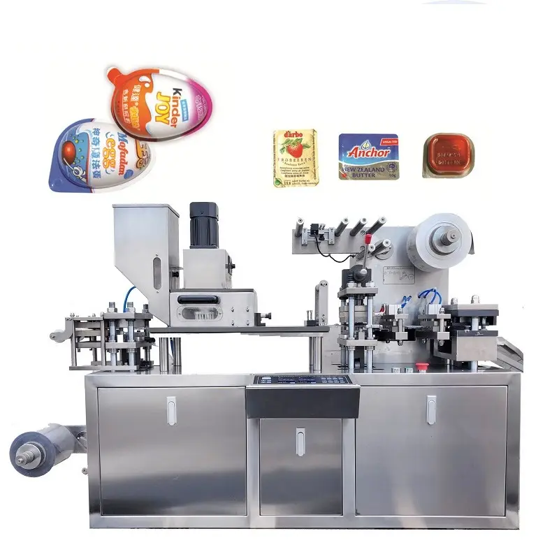 Flat Plate Automatic Blister Packing Machine For Tablets Capsule 50Hz 6kw