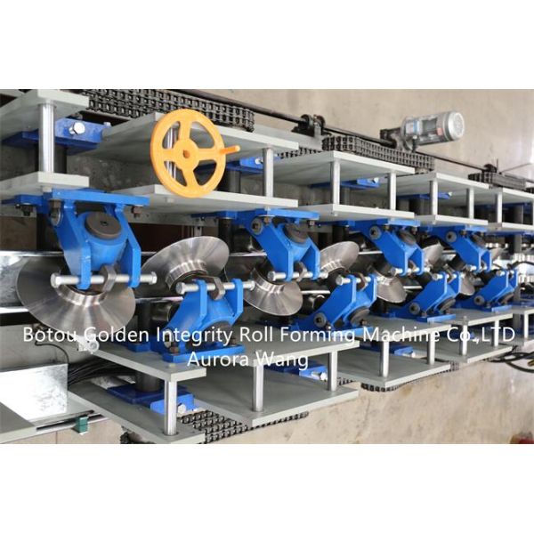 GI GL CZ Purlin Roll Forming Machine 25m/min Steel Framing Roll Former