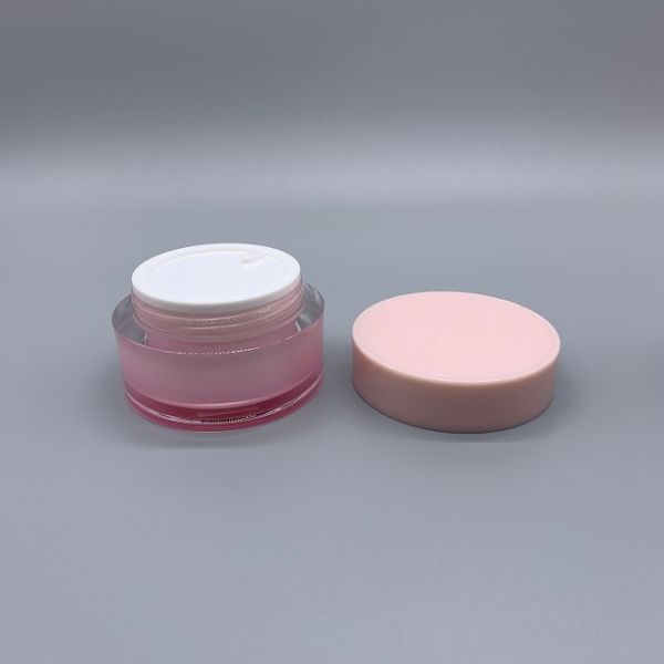 No Leaking PET Silk Screen Printing 30g Cream Jar