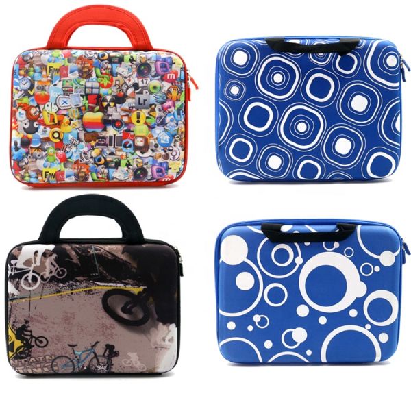 Customized Shockproof EVA Laptop Sleeve 10mm Thickness Macbook Carrying Case