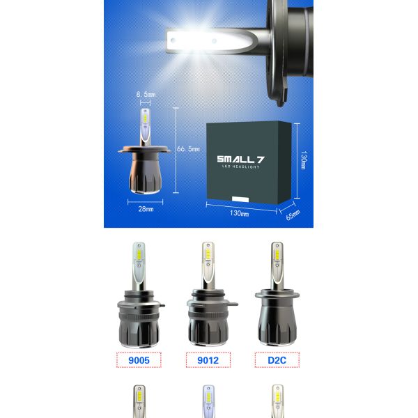 H4 H11 Bulb Auto Car LED Headlight Bulbs