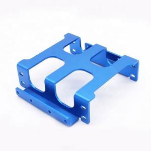 China Blue Powder Coated Aluminum Stamping Parts ODM OEM Approved on sale
