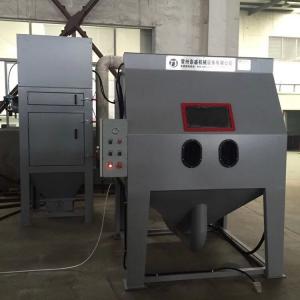 China Pressure Tank Industrial Blast Cabinet , Pressure Pot Blast Cabinet With Separator / Filters TS1515 Model on sale